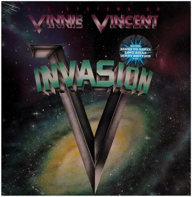 Vinnie Vincent Invasion All Systems Go NEAR MINT Chrysalis Records Vinyl LP