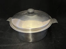 Cutco Stockpot 6 Qt 5-Ply Stainless Aluminum Core Dutch Oven Saute Fry Pan & Lid
