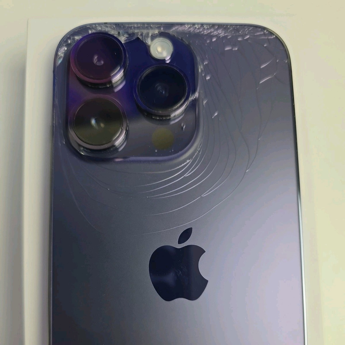Apple iPhone 14 Pro - 256GB - Deep Purple (Unlocked) for sale