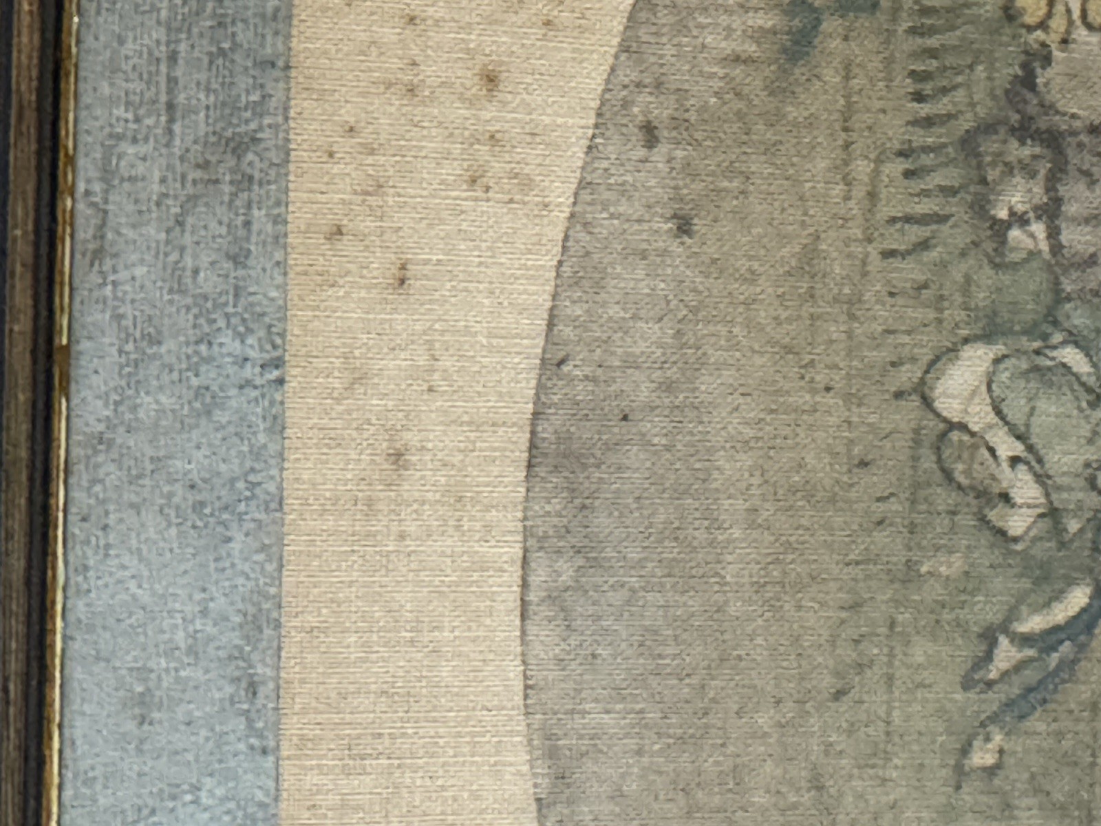 Pair of Antique Meiji Period Framed Silk Screen Paintings - Courvoisier Framing