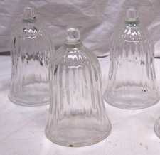 3 HOMCO / HOME INTERIORS CLEAR CHANTILLY VOTIVE CUPS - VERY HARD TO FIND