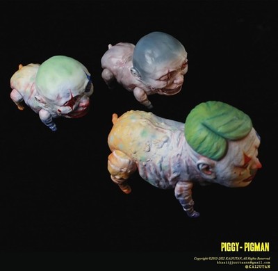 kaijutan madmario 抽選当選品　izumonster Kaijutan Izumonster ManPigMan Vinyl Sofubi Kaiju Figure [NagNagNag