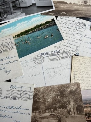 Vintage used and Unused  50 Postcards Lot - Random 4x6 Cards - mixed bulk lot