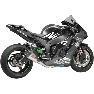 Yoshimura Exhaust Race AT2 3/4 SYS SS/CF for Kawasaki 14183CP520