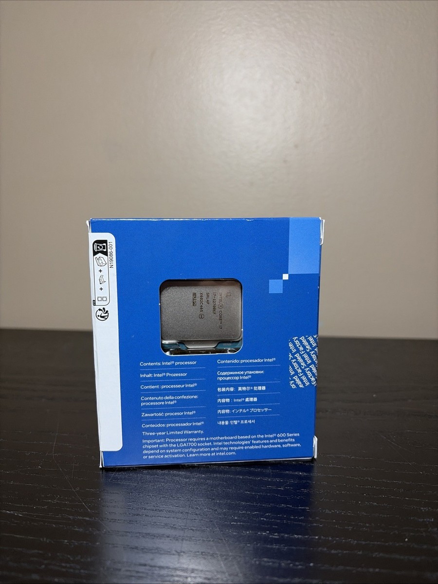 Intel Core i7-12700KF Processor (5 GHz, 12 Cores, FCLGA1700) Box