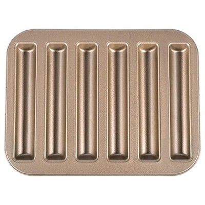 Non-Stick Biscuit Stick Mold Cake Baking Pan Carbon Steel Cake Bread Mold 3503