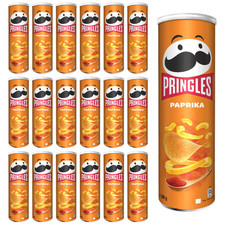 19 x Pringles Paprika Sharing Crisps 165G