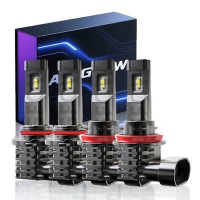 For Dodge Ram 1500 2500 3500 2009-2023 LED White LED Headlight Light Bulbs Kit