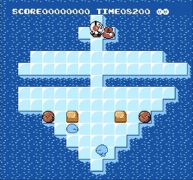 Nintendo Entertainment System NES Arcade Puzzle KICKLE CUBICLE German PAL...