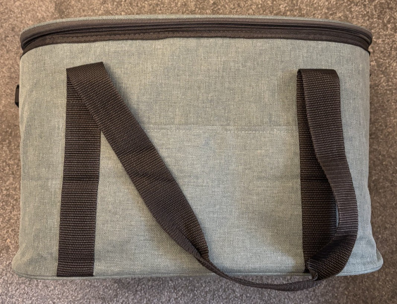 DSW Insulated Zip Top Cooler Bag Stylish & Functional Brand New, Color: Sage