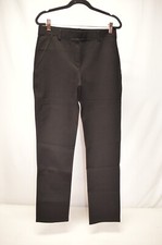 NWT Quince Ultra Stretch Ponte Straight Leg Black Pants Size Medium