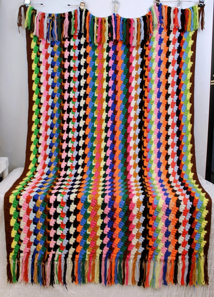 Multicolor throw blanket deals