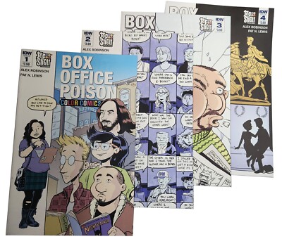 US Comicpack Box Office Poison #1 #2 #3 #4 | 2016 | IDW | Englisch | SPK
