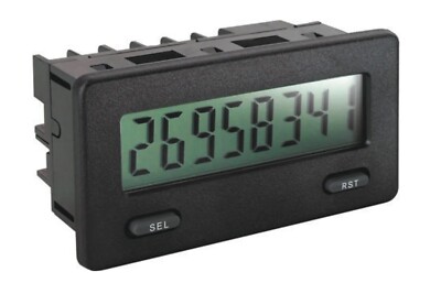 Red Lion LCD Zähler - 8 Ziffern, 20 kHz, 9 - 28 V dc CUB5R000 (VAT Reg Verkäufer)