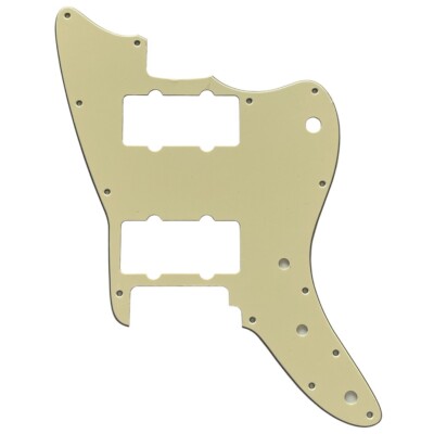 Custom For Squier Affinity Jazzmaster Guitar Pickguard Scratch Plate Yellow
