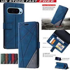 Case For Google Pixel 9 Pro 5G/9A 8A Leather Card Wallet Flip Stand Strap Cover