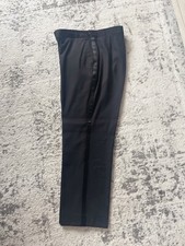 Black Traditional Tuxedo Trousers/ Pants with Side Adjusters