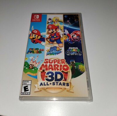 Super Mario 3D All Stars - Nintendo Switch - Delisted/Discontinued -Mint Sealed
