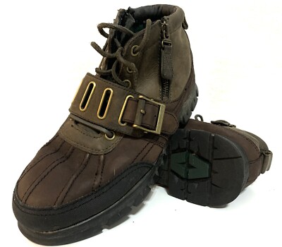 Oslo Low Waterproof Leather Suede Boots Oslo High Waterproof Leather-Suede Boot | Ralph Lauren main image 2