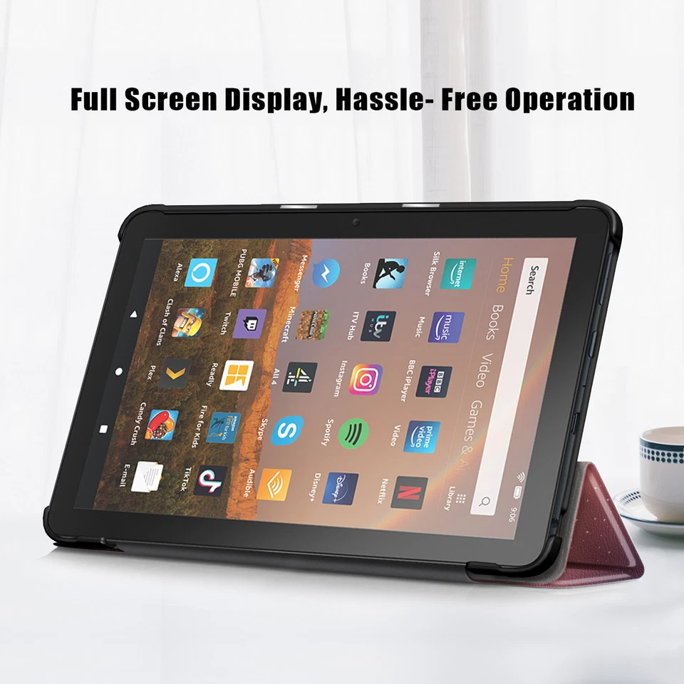 Funda inteligente para tablet Amazon Fire HD 8/HD 8 Plus 12ª generación 2024/2022 Foto 4 de 4