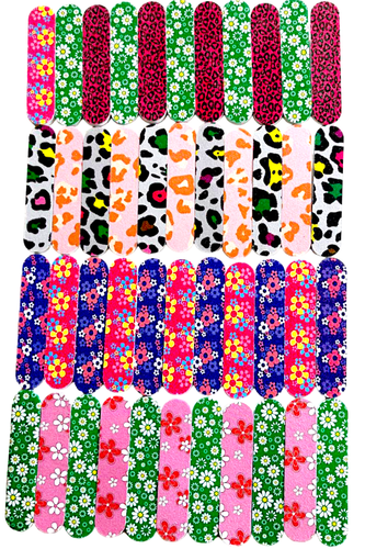 Mini NAIL FILES Emery Board DOUBLE SIDED Manicure PEDICURE DISPOSABLE Travel UK - Picture 4 of 12
