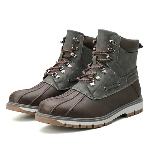 Men's Large Size Boots for Men Non-slip Platform High Top Comfortable Outdoor - Picture 26 of 27