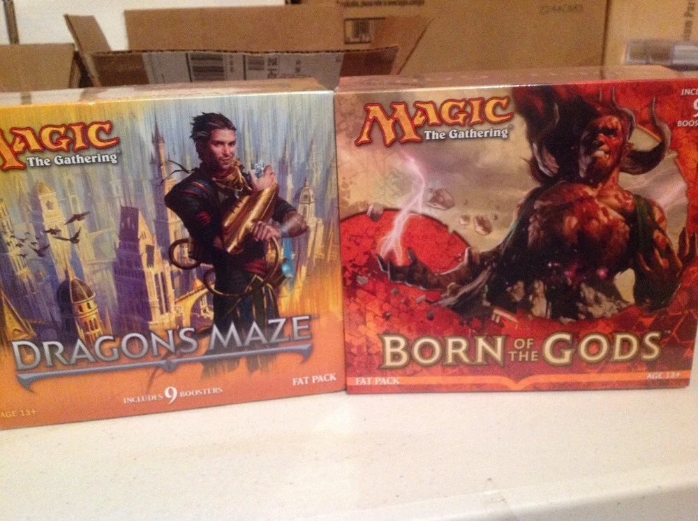 Magic: The Gathering Dragon's Maze Sealed Collectible Card Game Packs for  sale | eBay
