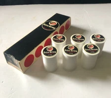 Spun Dee Extra Strong Polyester Thread White, 150 yds ea, 6 Spools, NOS NIB