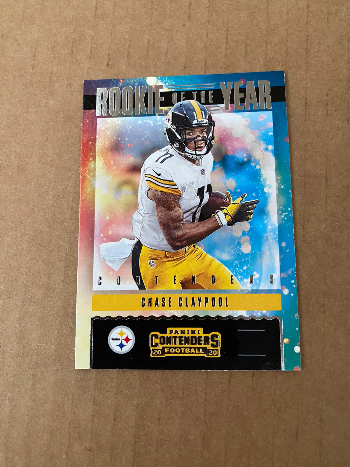 2020 Panini Contenders Chase Claypool Rookie Of The Year RC Insert #RY-CCL