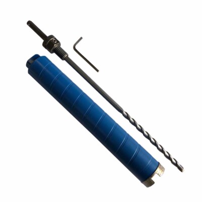 1-3/8'' Dry Diamond Core Bit with SDS Plus Pilot Bit Adapter, 5/8''-11 Arbor