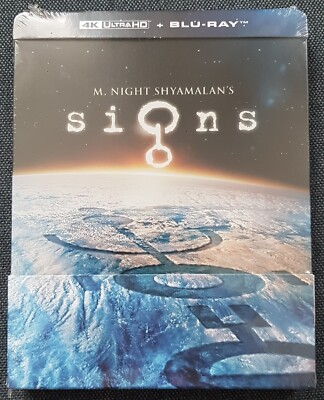 BLURAY 4K ULTRA HD / COLLECTOR STEELBOOK NEU / siGns / v.f.