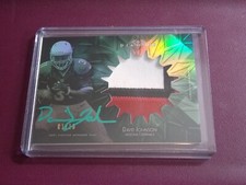 2015 Topps Diamond David Johnson Gold Rookie Patch Auto RC #1/10 Cardinals