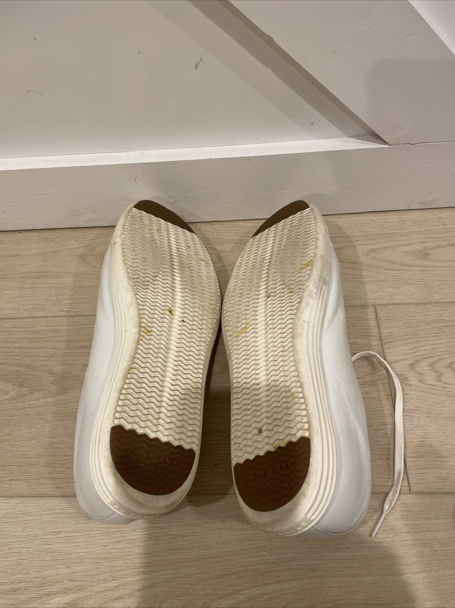 Cole Haan Men's GrandPro Tennis Sneaker White Style C22584 - Size