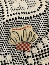 Longaberger Chef Hat Basket Tie On/Clip