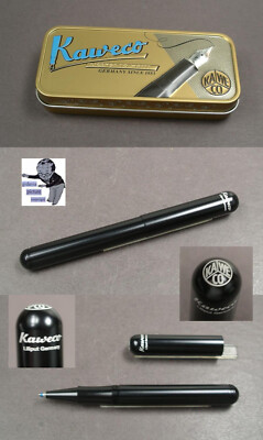 Kaweco Liliput Kappen Kugelschreiber in schwarz neu