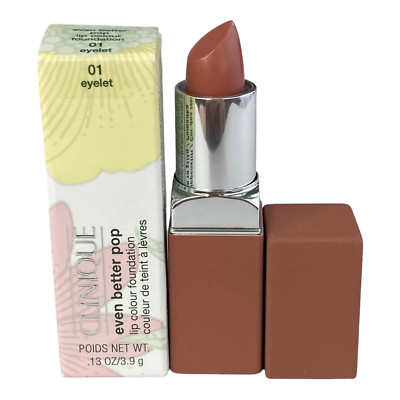Clinique Even Better Pop Lip Color Foundation .13 oz CHOOSE COLOR NEW IN BOX