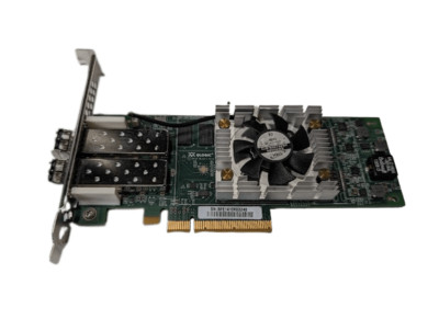 Qlogic QLE2672 HD8310405-02 16Gbps Dual Port Fibre Adapter Full Height w/ SFPs