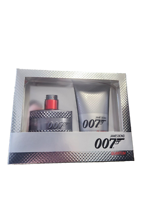 #ad MEN 007 Quantum by James Bond EDT 1.6oz 5.0oz shower gel Set 2pcs New in Box $21.99