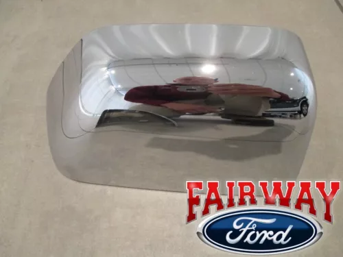 17 thru 26 Super Duty F-250 F-350 OEM Ford Chrome Mirror Cover Cap RH PASSENGER