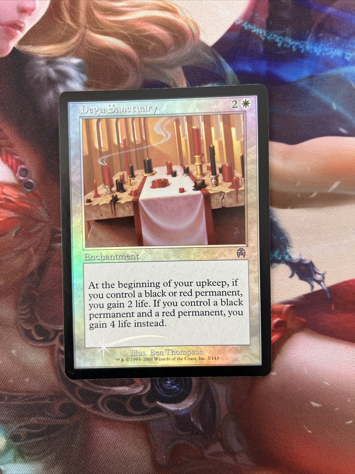 Dega Sanctuary NM FOIL Apocalypse MTG Magic The Gathering