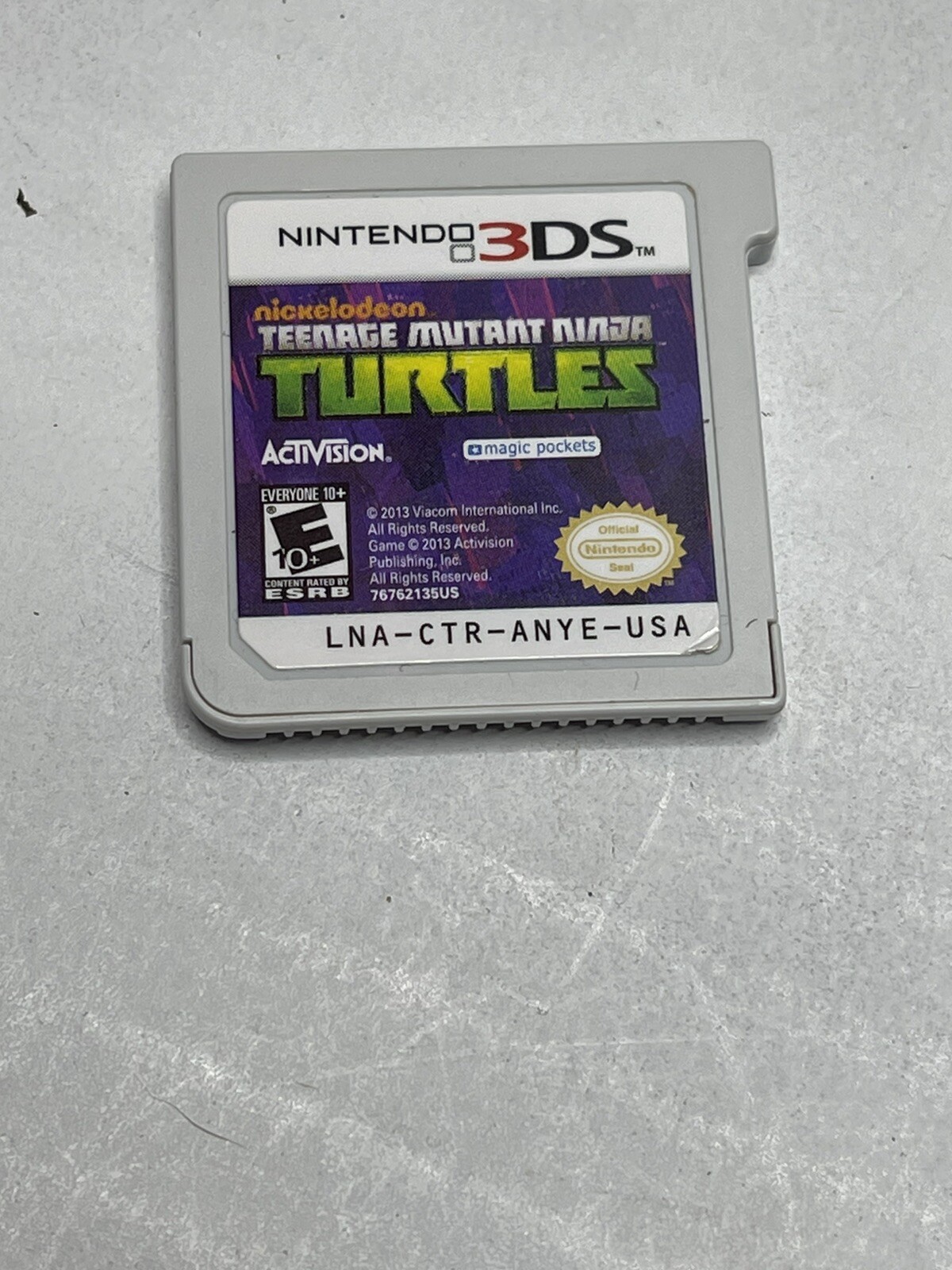 Teenage Mutant Ninja Turtles  Nintendo 3DS Cartridge Only Tested Works