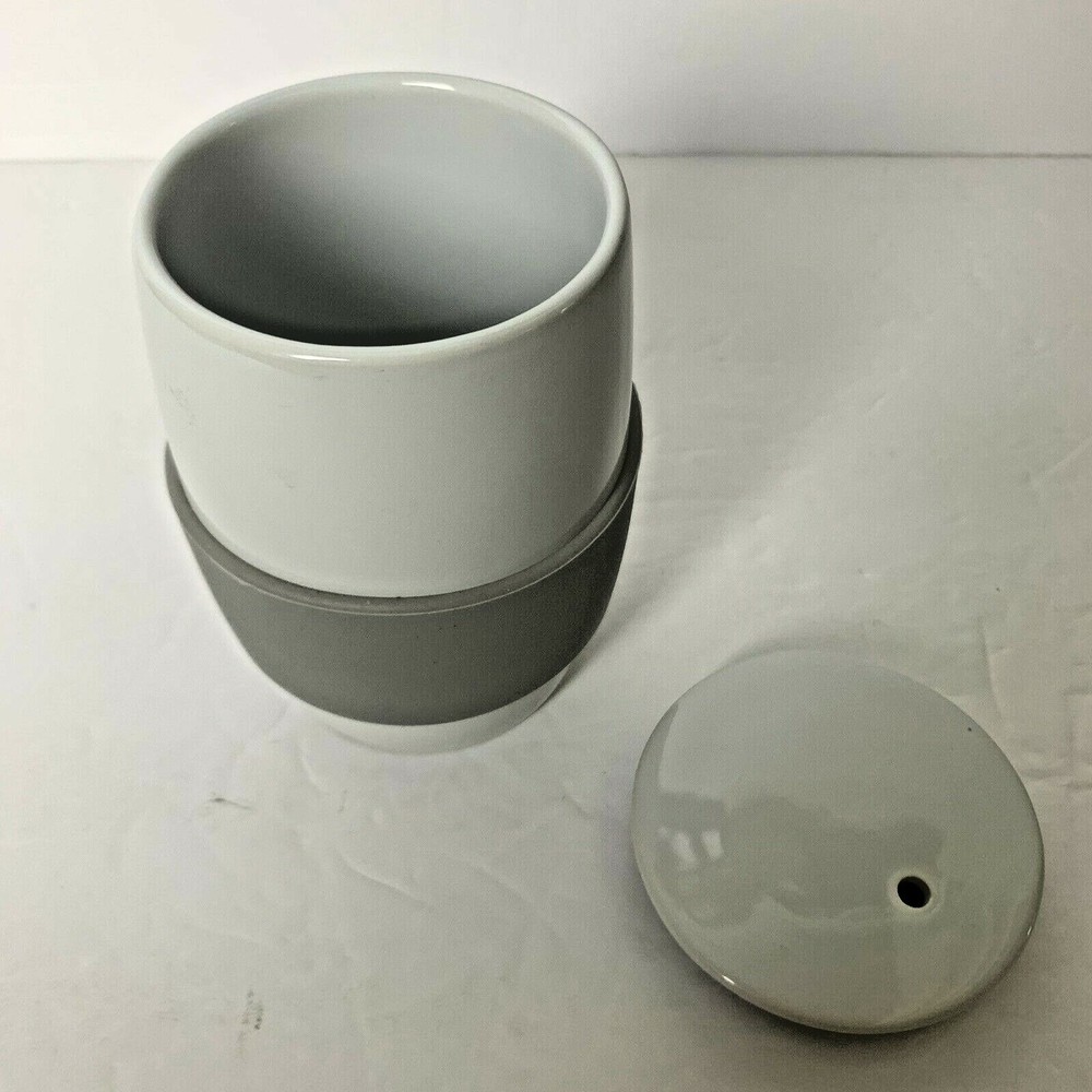 Pampered Chef Ceramic Egg Oatmeal and Cake Microwave Cooker Mug 1529