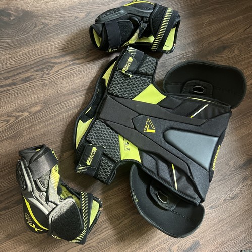 Warrior QX Alpha X-Small-Petite Hockey Pads Chest Shoulders Elbows Adjustable - Picture 11 of 14