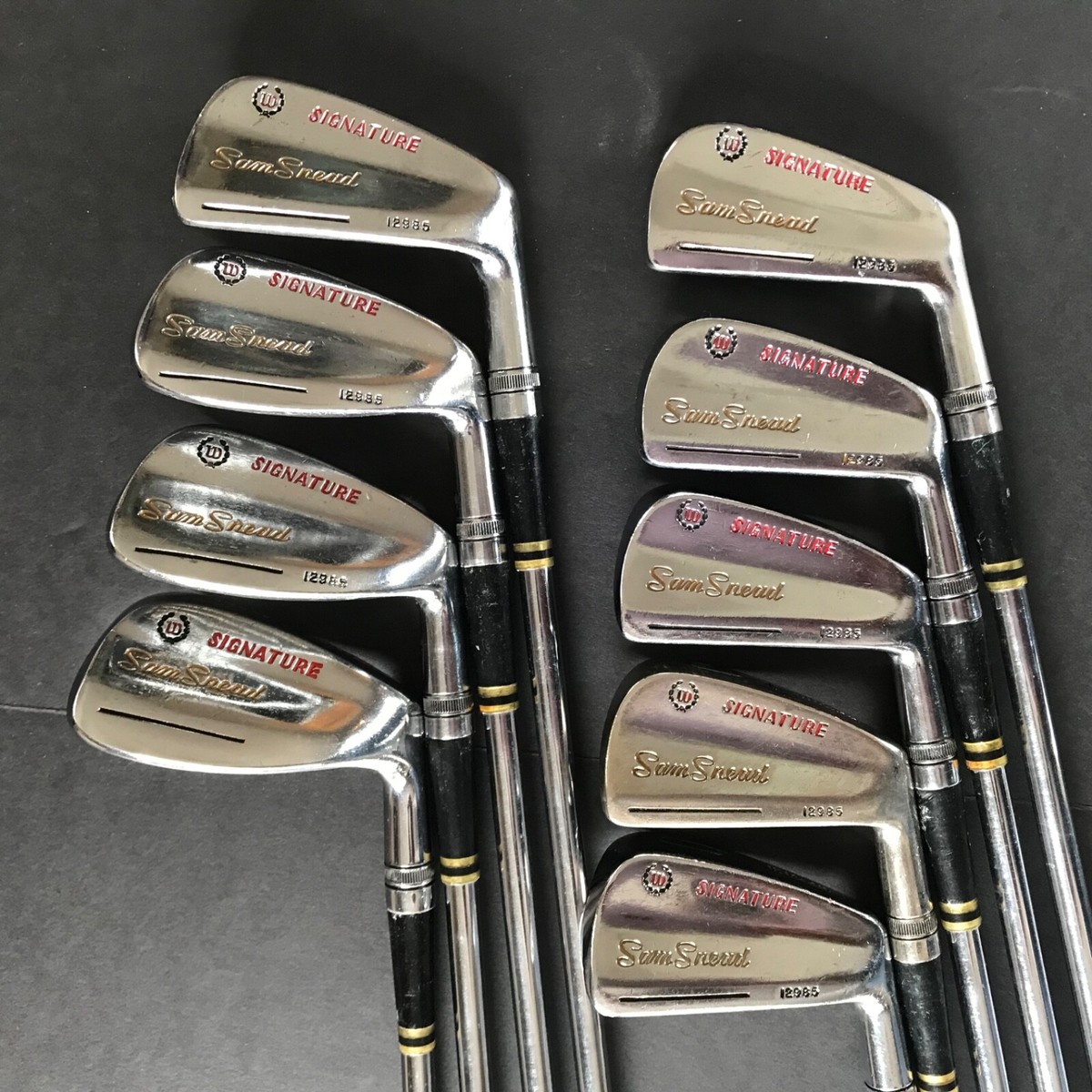 Wilson Sam Snead Signature 1960s Iron Set 2-PW - Steel