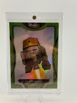 2023 Kakawow Disney 100 Star Wars C1-10P (Chopper) Green Halo Limited 13/20