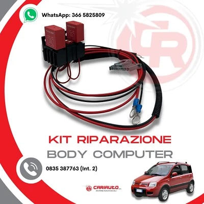 MACCHI Kit Riparazione Connettore Body Computer Fiat Panda (169) Dal 2003-2012 Con Relè