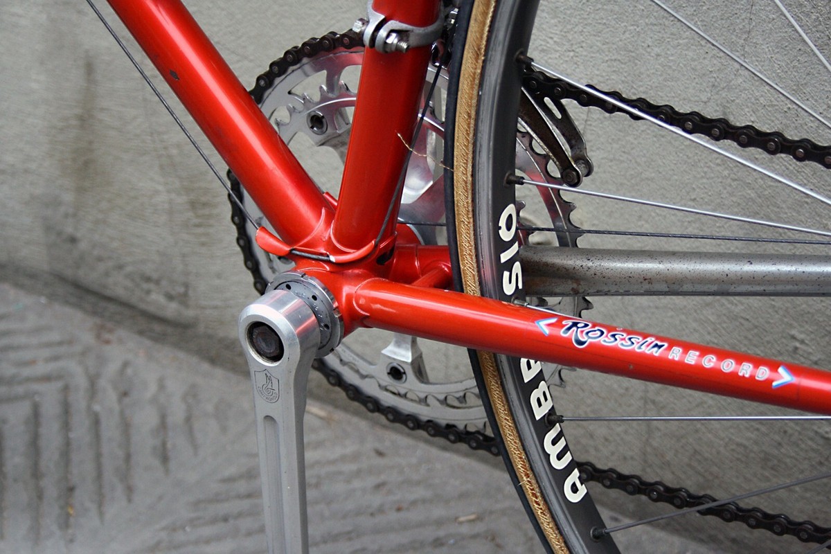 rossin record campagnolo super record italy steel bike eroica