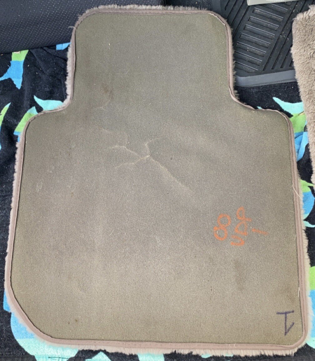 1998 2003 JAGUAR XJ8 VANDEN PLAS LAMBSWOOL FLOOR MATS OEM SET Of 3 eBay