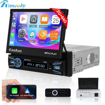 2+64GB Android 13 7'' Autoradio MP5 MIT GPS Navi Bluetooth WIFI USB FM AUX 1 Din