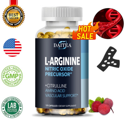Nitric Oxide Capsules 30 To 120 Promote Blood Flow Muscle Health